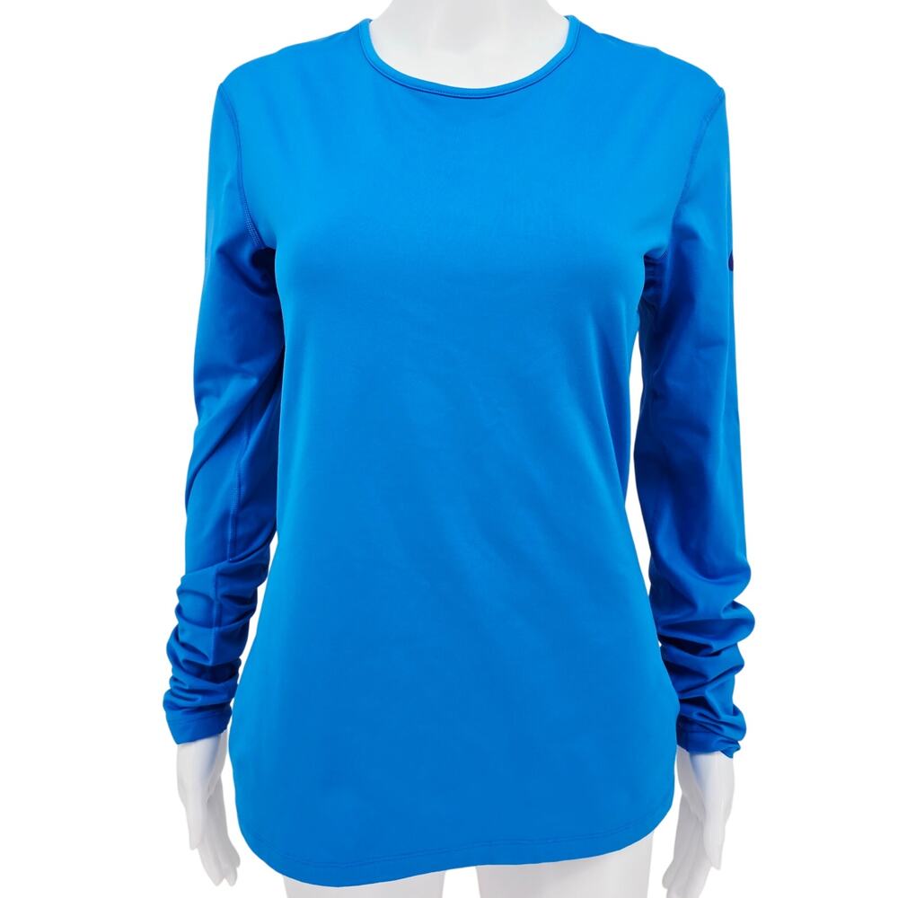 Nike Women's Dri-Fit Long Sleeve Top Blue L